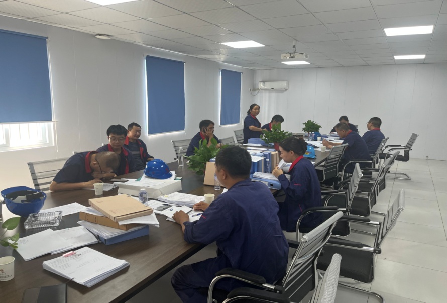 公司開展年度質量、環(huán)境、職業(yè)健康安全管理體系內(nèi)審工作