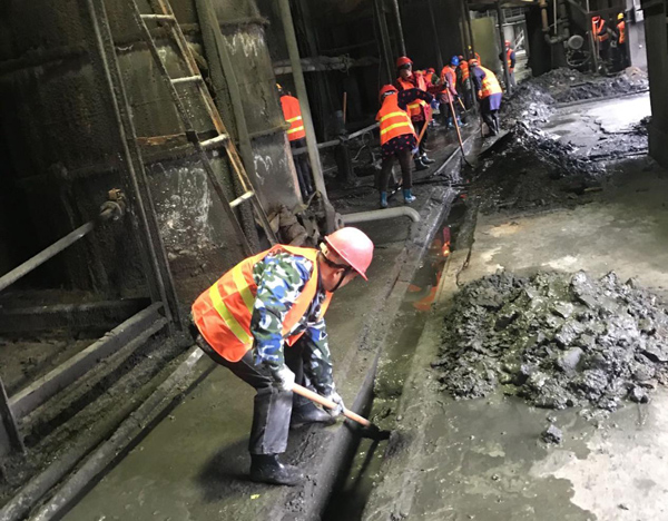 冬瓜山銅礦5S隱患整改工程地面清理完成 冬瓜山銅礦5S隱患整改工程地面清理完成