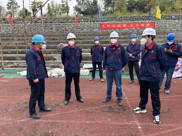 公司黨委書記檢查指導(dǎo)田家炳中學(xué)隔離點(diǎn)項目建設(shè)工作 公司黨委書記檢查指導(dǎo)田家炳中學(xué)隔離點(diǎn)項目建設(shè)工作